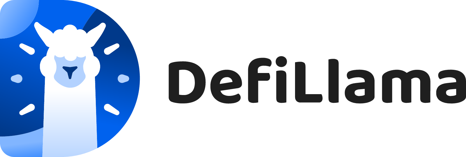 DefiLlama官方完整羊驼图形与深色字标