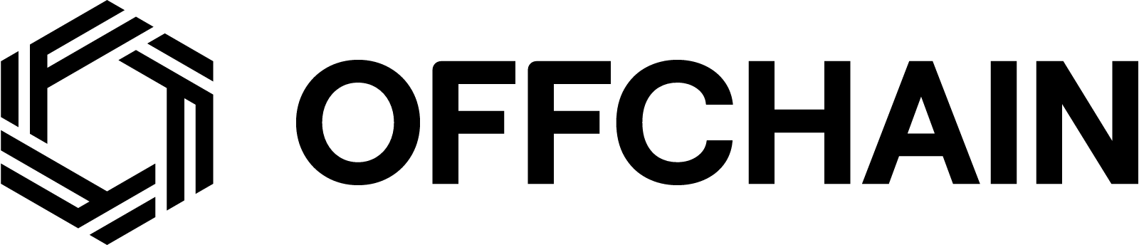 Offchain完整官方黑色横版标识