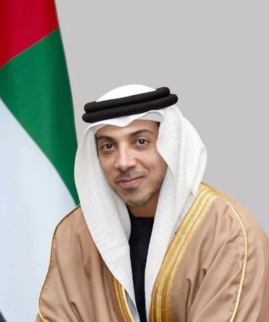 国家媒体局公布的Sheikh Mansour本人肖像